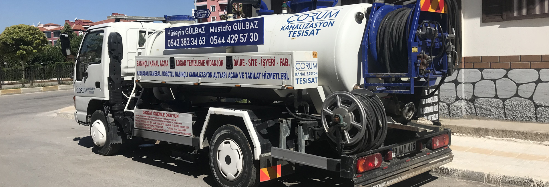 ÇORUM KANALİZASYON TEMİZLEME